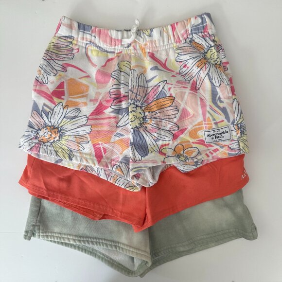 abercrombie kids BUNDLE, Girls Shorts (3 pairs) Sizes 9/10 and 11/12 - Picture 1 of 11